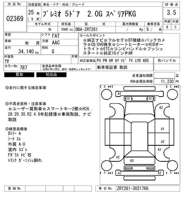 TOYOTA PREMIO