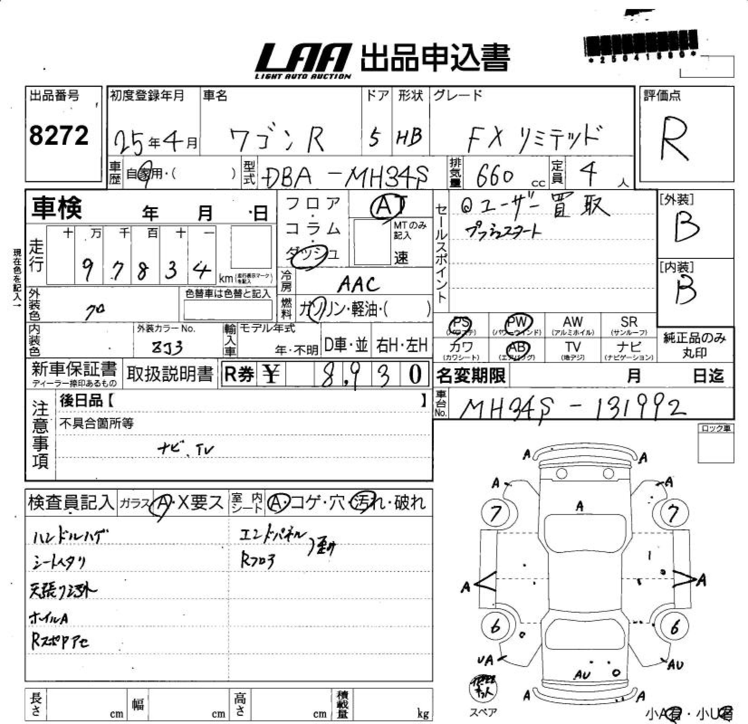 SUZUKI WAGON R