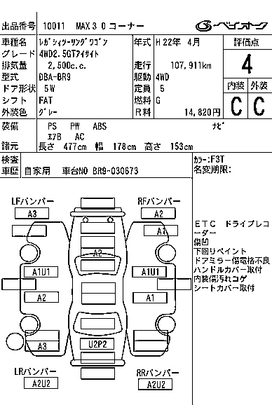 SUBARU LEGACY