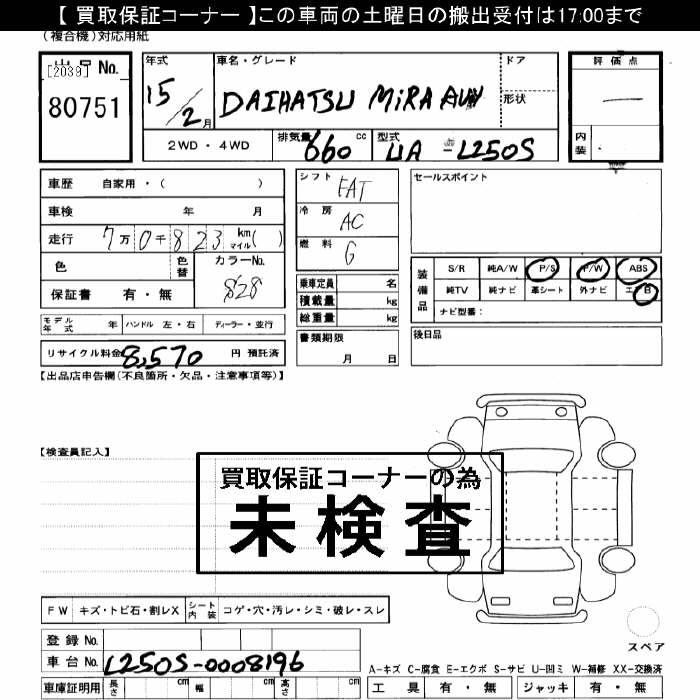 DAIHATSU MIRA AVY