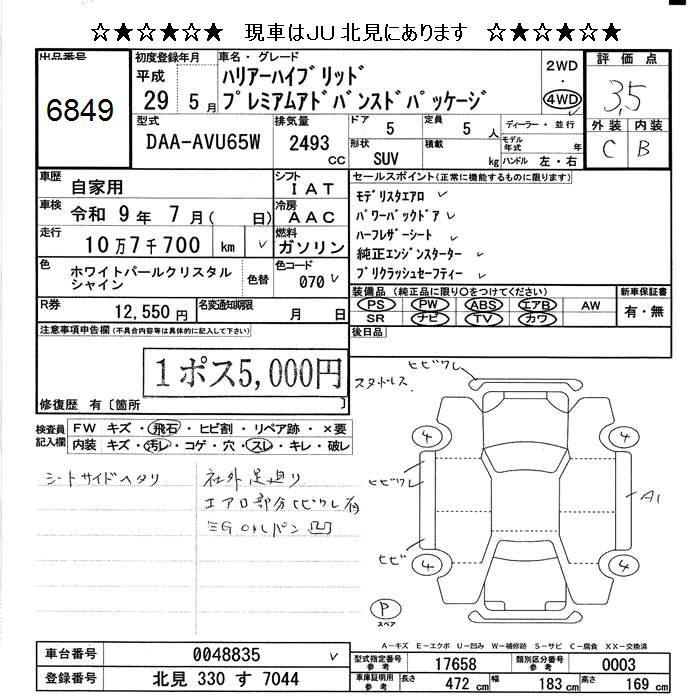 TOYOTA HARRIER