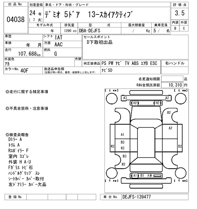 MAZDA DEMIO