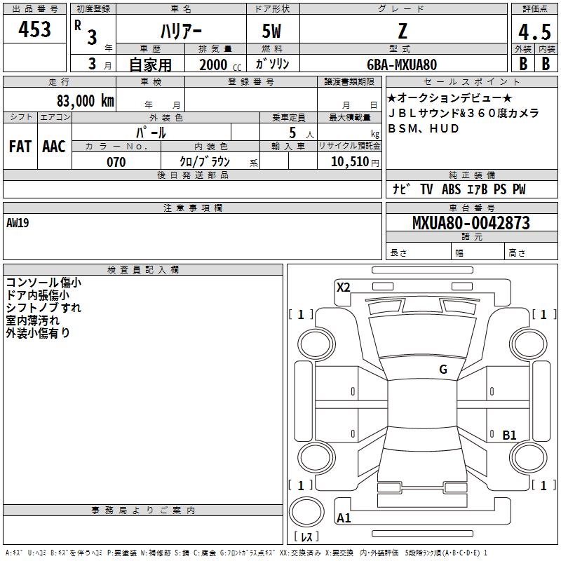TOYOTA HARRIER