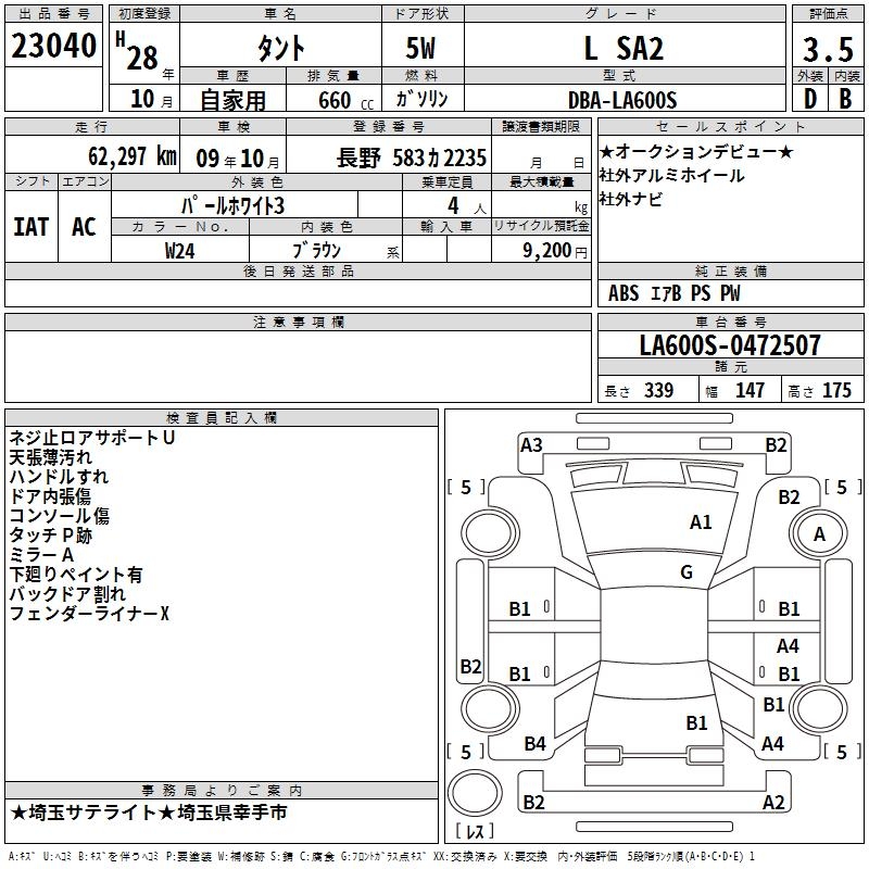 DAIHATSU TANTO