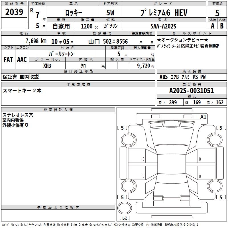 DAIHATSU ROCKY