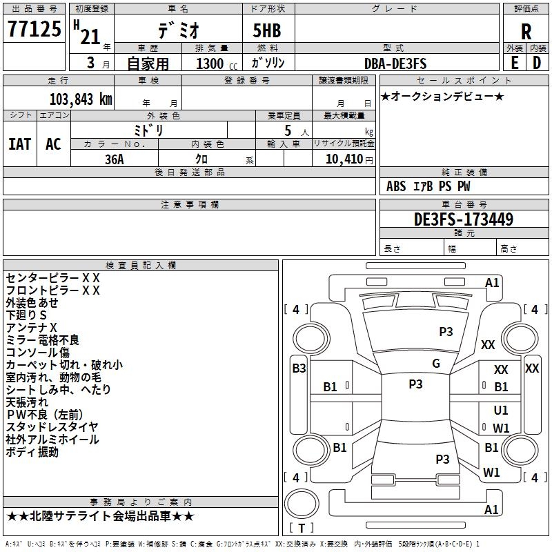 MAZDA DEMIO