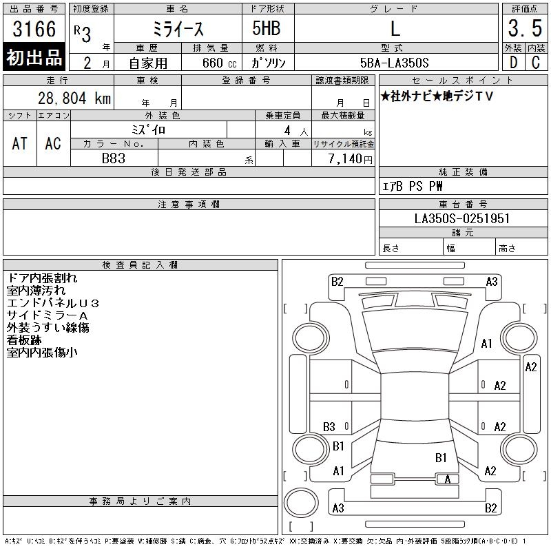 DAIHATSU MIRA E:S