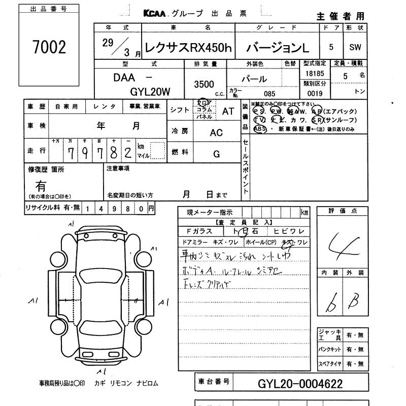 LEXUS RX450H