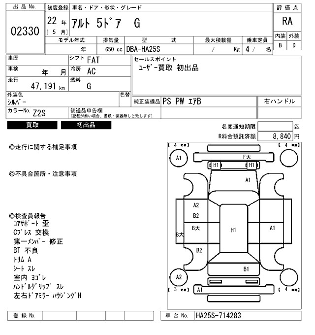 SUZUKI ALTO