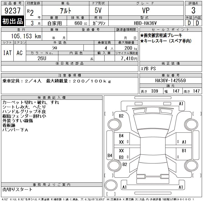 SUZUKI ALTO
