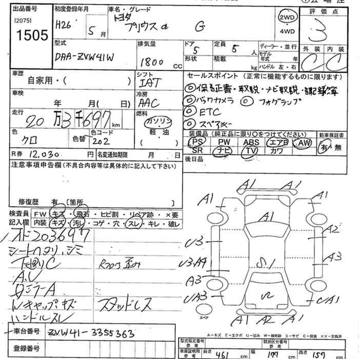 TOYOTA PRIUS ALPHA