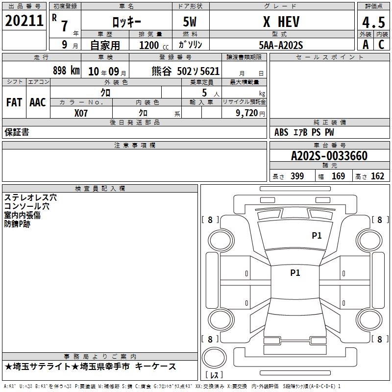DAIHATSU ROCKY