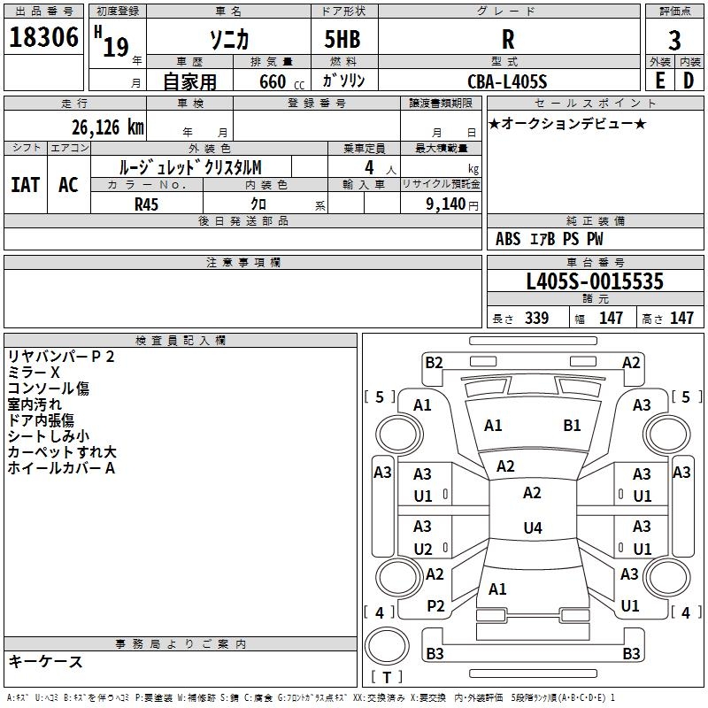 DAIHATSU SONICA