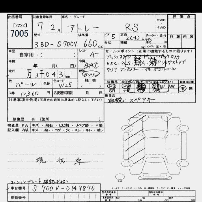 DAIHATSU ATRAI