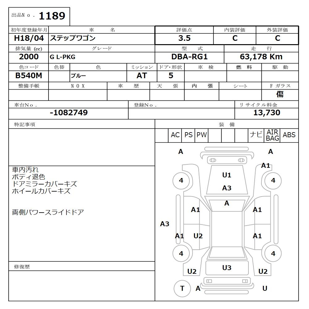HONDA STEPWGN