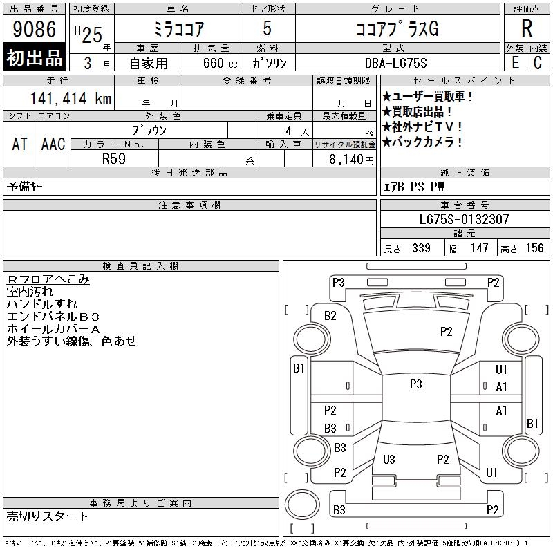 DAIHATSU MIRA COCOA
