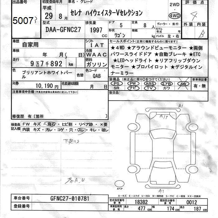 NISSAN SERENA