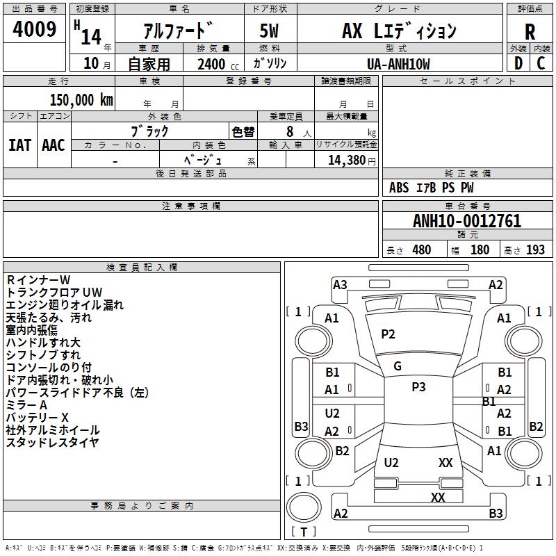 TOYOTA ALPHARD