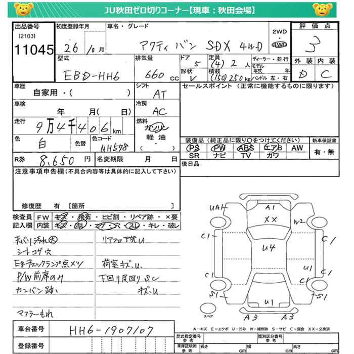 HONDA ACTY