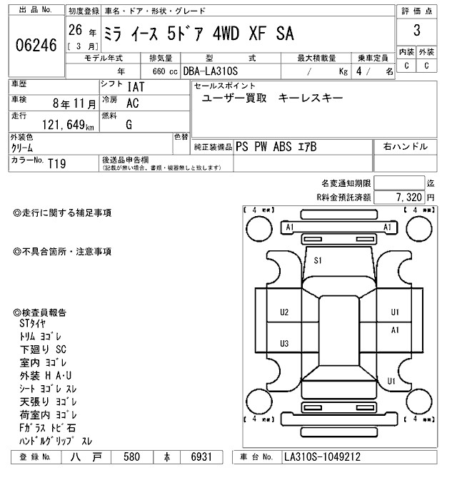 DAIHATSU MIRA E:S