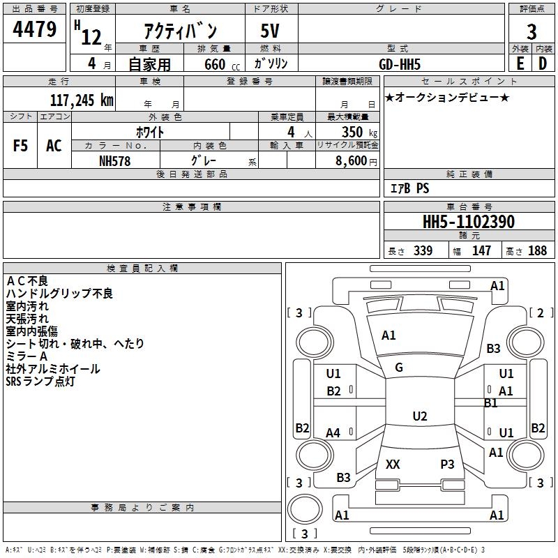 HONDA ACTY