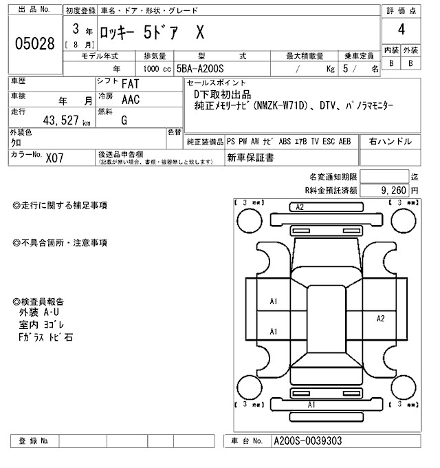 DAIHATSU ROCKY