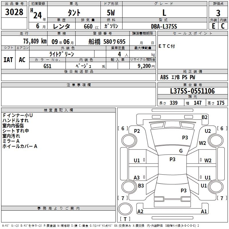 DAIHATSU TANTO