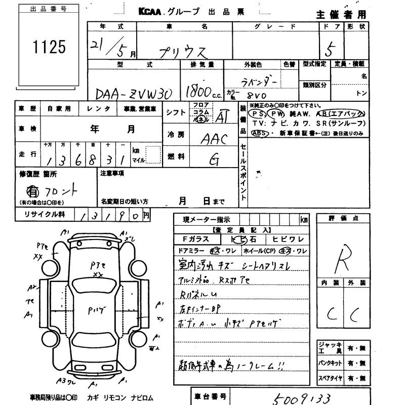 TOYOTA PRIUS