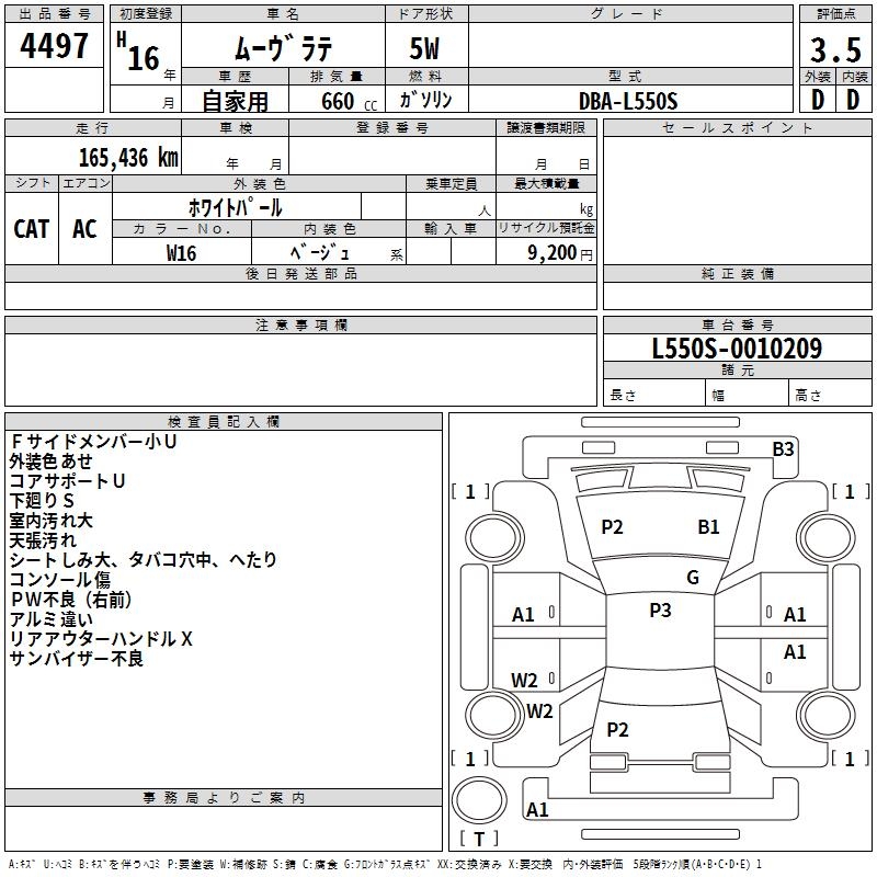 DAIHATSU MOVE LATTE