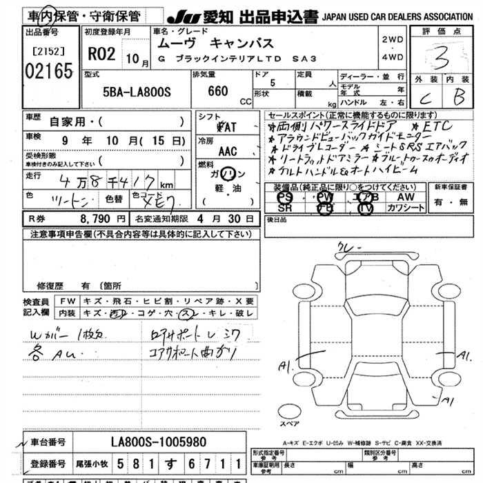DAIHATSU MOVE CANBUS