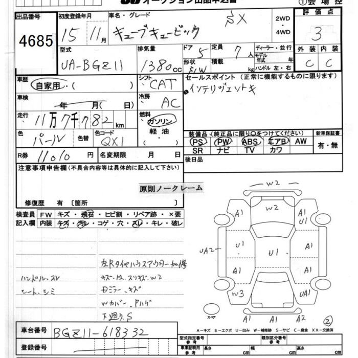 NISSAN CUBE CUBIC
