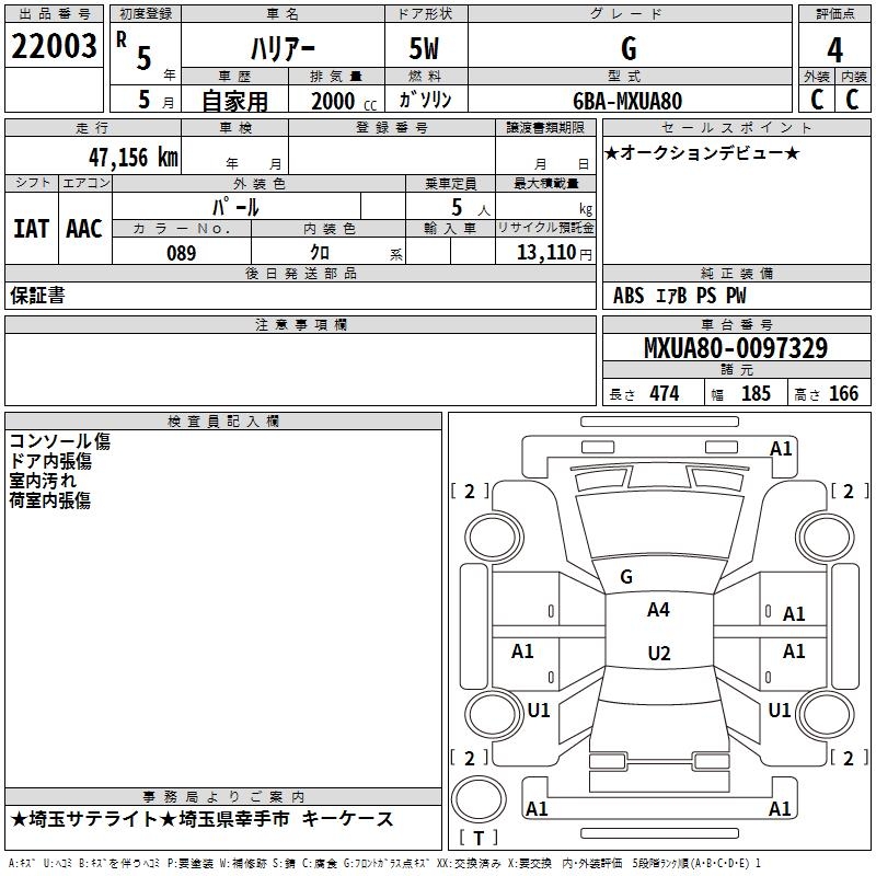 TOYOTA HARRIER