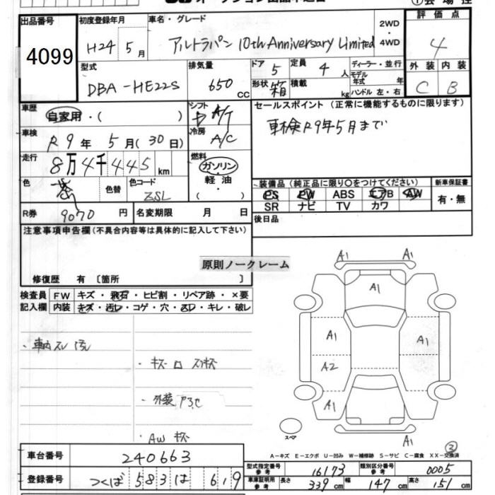 SUZUKI ALTO LAPIN