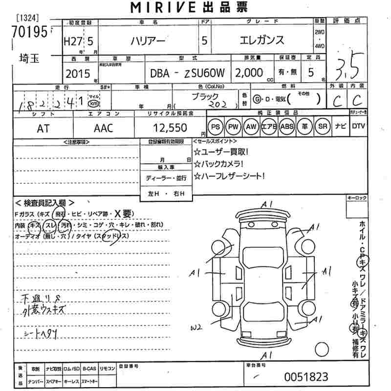 TOYOTA HARRIER