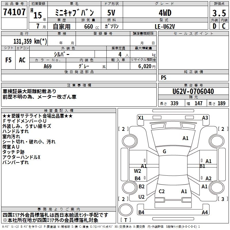 MITSUBISHI MINICAB