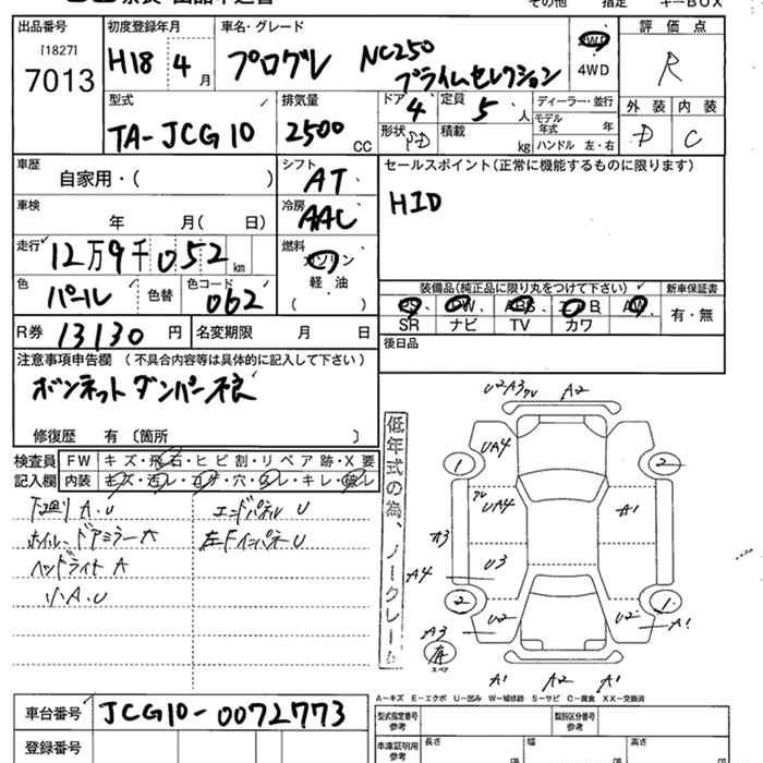 TOYOTA PROGRES