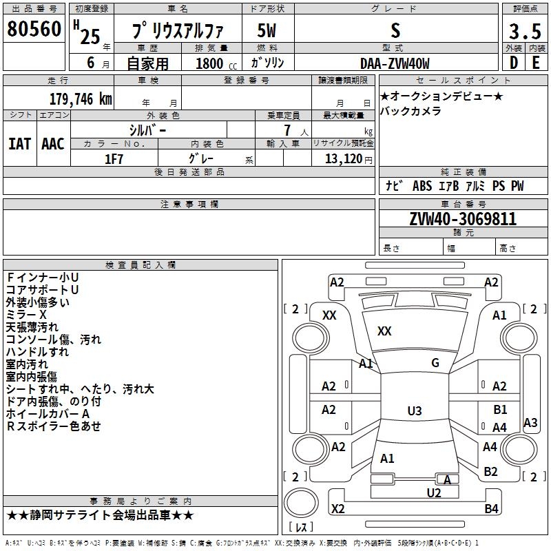 TOYOTA PRIUS ALPHA