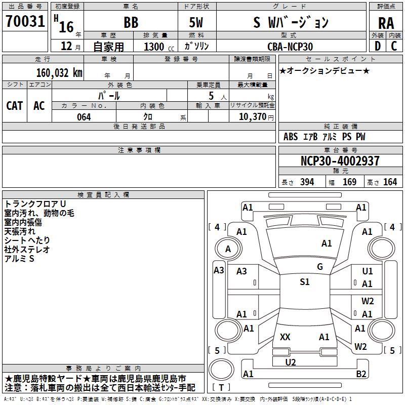 TOYOTA BB