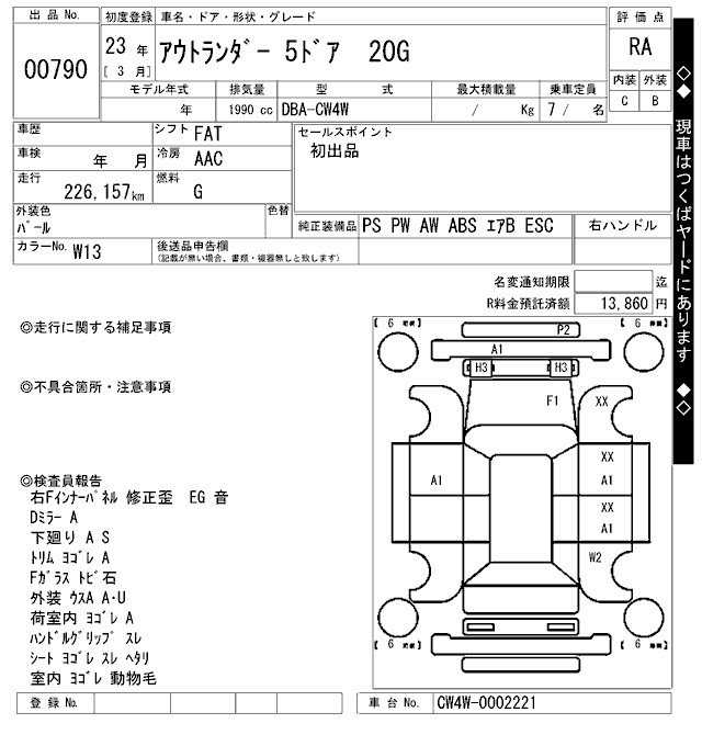 MITSUBISHI OUTLANDER