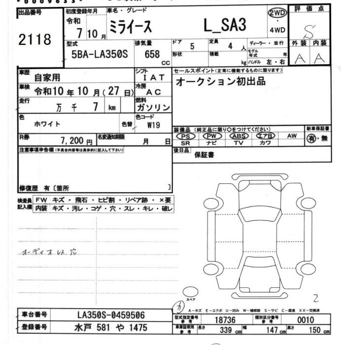 DAIHATSU MIRA E:S