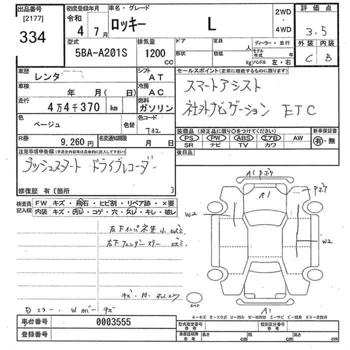DAIHATSU ROCKY