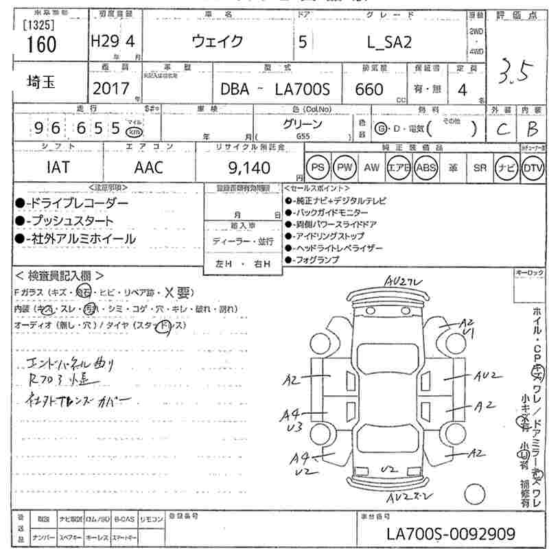 DAIHATSU WAKE
