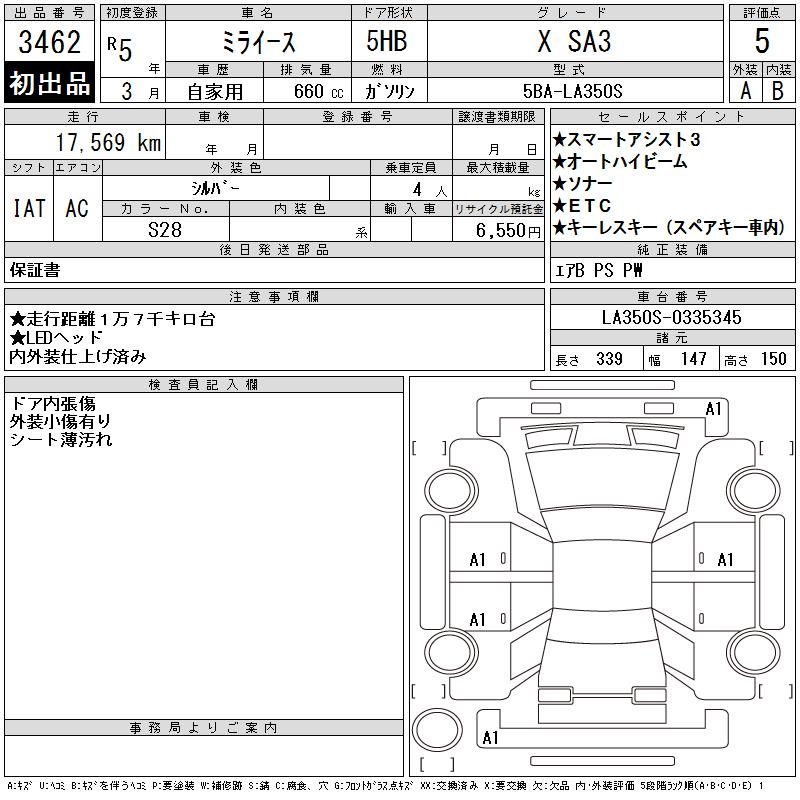 DAIHATSU MIRA E:S