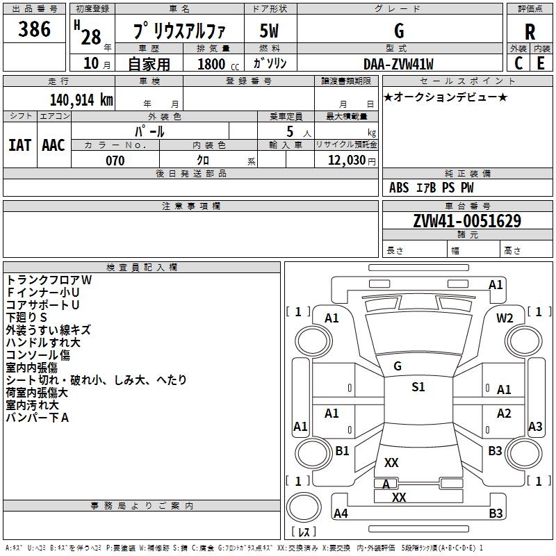 TOYOTA PRIUS ALPHA