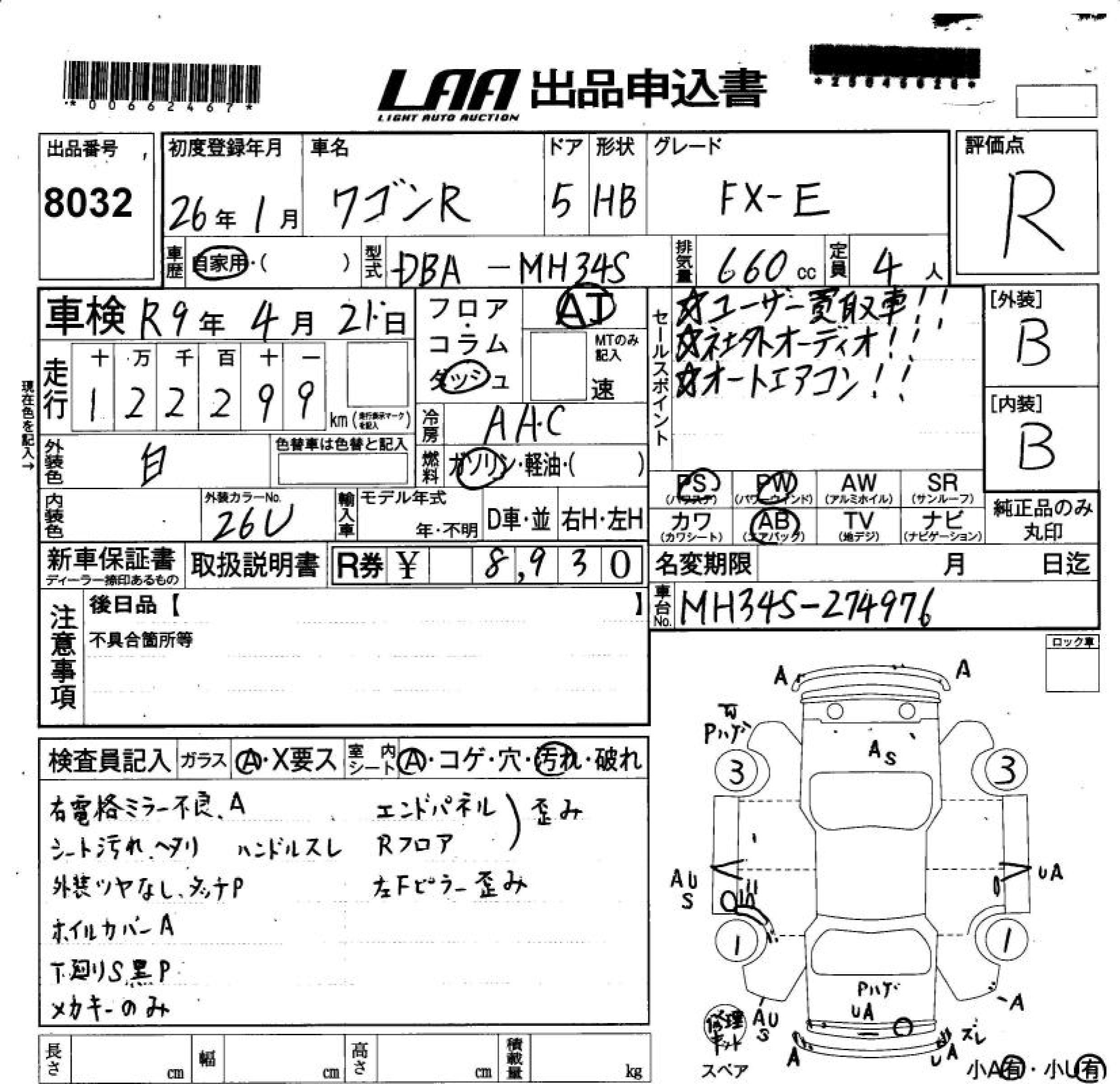 SUZUKI WAGON R