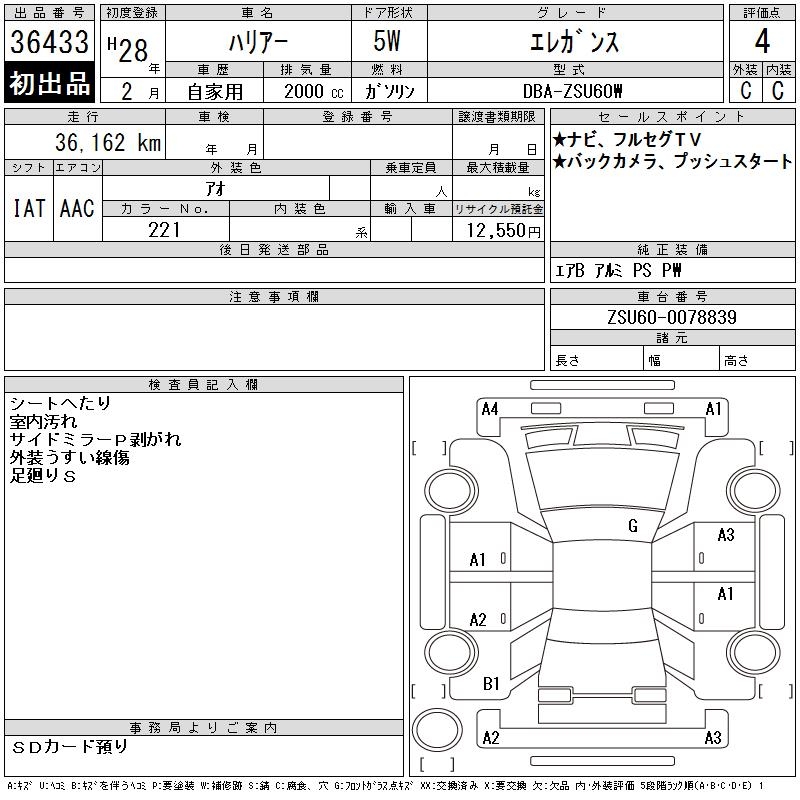 TOYOTA HARRIER
