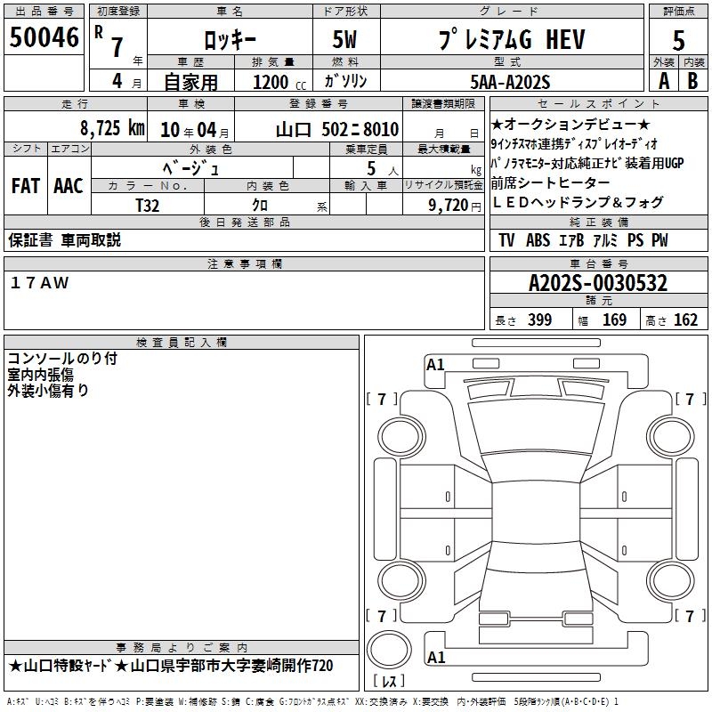 DAIHATSU ROCKY