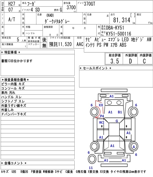 NISSAN FUGA
