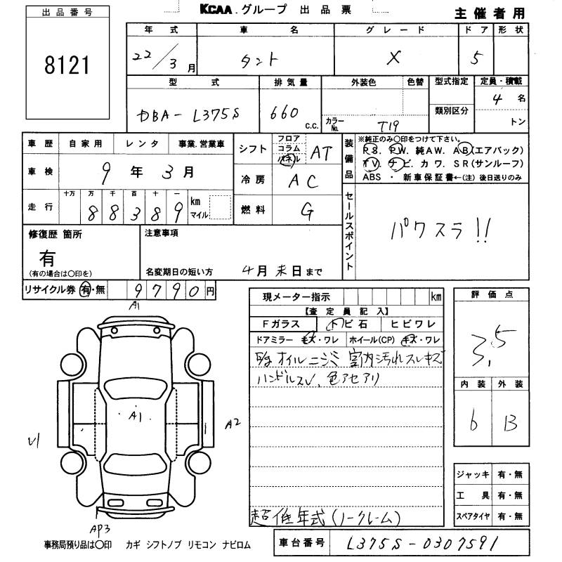 DAIHATSU TANTO