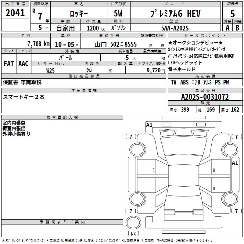 DAIHATSU ROCKY